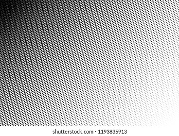 Dots Background. Abstract Pattern. Black and White Distressed Overlay. Grunge Halftone Backdrop. Vector illustration