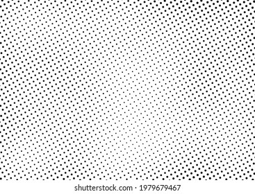 Dots Background. Abstract Pattern. Vintage Grunge Overlay. Gradient Points Backdrop. Vector illustration
