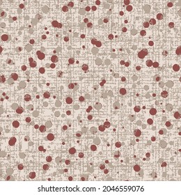 dots background, Abstract red textured circle on beige  background