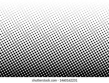 Dots Background. Abstract Texture. Fade Backdrop. Monochrome Vintage Overlay. Vector illustration