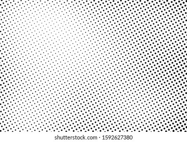 Dots Background. Abstract Texture. Monochrome Backdrop. Modern Vintage Overlay. Vector illustration