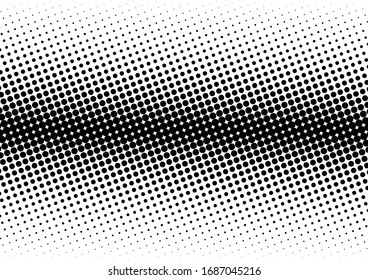 Dots Background. Abstract Texture. Pop-art Pattern. Grunge Distressed Backdrop. Vector illustration
