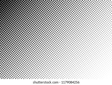 Dots Background. Abstract Vintage Texture. Points Halftone Overlay. Black and White Grunge Pattern. Vector illustration