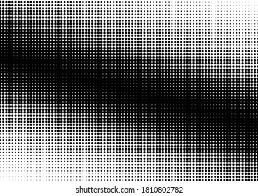 Dots Background. Abstract Vintage Texture. Gradient Backdrop. Halftone Grunge Pattern. Vector illustration