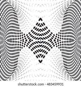 Dots Background Abstract.Illustration Web page.Ornate rings.Fractal artwork.Vector design templates.Geometric Elements Circles.Pattern energy.