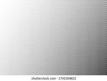 Fondo de puntos. Fondo blanco y negro. Patrón Fundido. Superposición de semitono de arte pop. Ilustración del vector