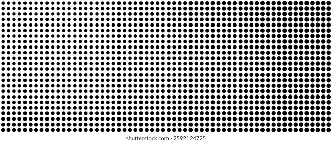 Dots background black white color