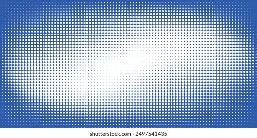 Dots Background. Black and White Distressed Backdrop. Halftone Texture. Modern Grunge Pattern. Vector illustration