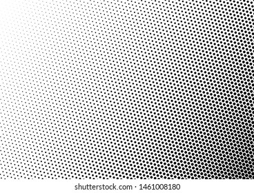 Dots Background. Black and White Monochrome Pattern. Abstract Backdrop. Points Texture. Vector illustration