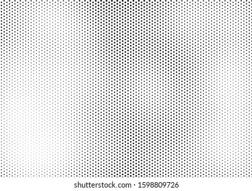 Dots Background. Black and White Monochrome Overlay. Points Texture. Halftone Pattern. Vector illustration