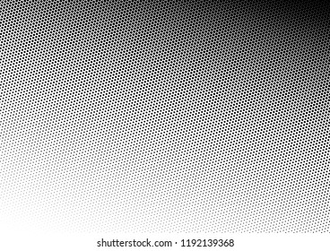 Dots Background. Black and White Overlay. Distressed Grunge Texture. Monochrome Pattern. Vector illustration