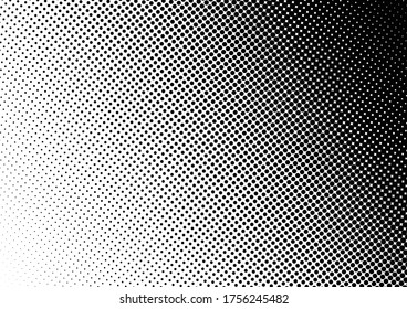 Dots Background. Black and White Pattern. Vintage Texture. Pop-art Overlay. Vector illustration