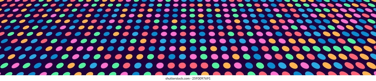 Dots background colorful style for event decoration