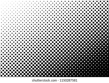 Dots Background. Distressed Abstract Overlay. Modern Fade Backdrop. Points Gradient Pattern. Vector illustration