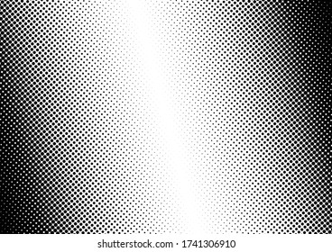 Dots Background. Distressed Abstract Overlay. Grunge Texture. Black and White Vintage Pattern. Vector illustration