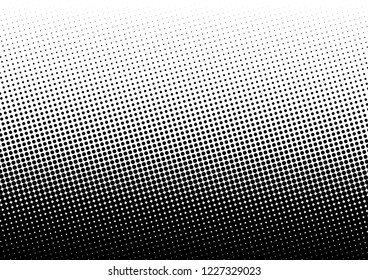 Dots Background. Distressed Backdrop. Abstract Grunge Pattern. Monochrome Black and White Texture. Vector illustration