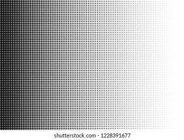 Dots Background. Distressed Backdrop. Points Black and White Pattern. Modern Texture. Vector illustration