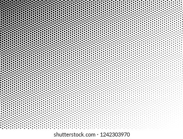 Dots Background. Distressed Fade Pattern. Gradient Overlay. Halftone Grunge Backdrop. Vector illustration