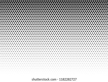 Dots Background. Distressed Halftone Backdrop. Points Overlay. Abstract Fade Texture. Vector illustration