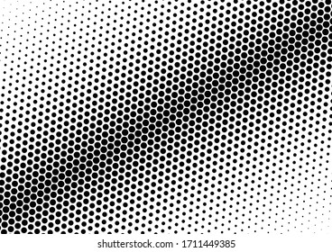 Dots Background. Distressed Halftone Overlay. Black and White Texture. Vintage Backdrop. Vector illustration