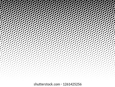 Dots Background. Distressed Overlay. Fade Gradient Backdrop. Pop-art Texture. Vector illustration
