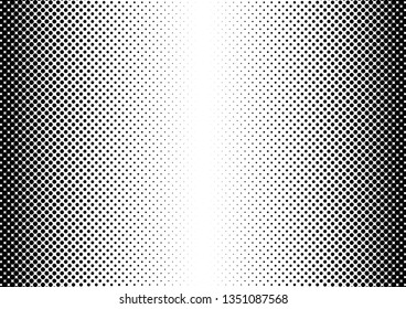 Dots Background. Distressed Overlay. Monochrome Backdrop. Pop-art Modern Pattern. Vector illustration