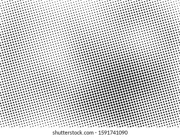 Dots Background. Distressed Points Backdrop. Vintage Pop-art Overlay. Modern Texture. Vector illustration