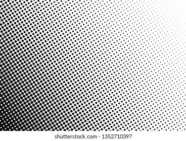 Dots Background. Distressed Points Overlay. Abstract Gradient Pattern. Grunge Backdrop. Vector illustration