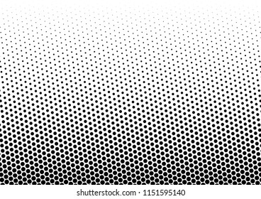 Fondo de puntos. Textura con problemas. Fondo pop-art. Superposición de semitono. Ilustración del vector