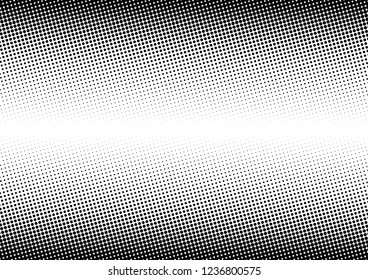 Dots Background. Distressed Vintage Backdrop. Monochrome Texture. Points Pattern. Vector illustration