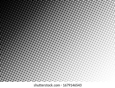 Dots Background. Fade Abstract Texture. Black and White Overlay. Halftone Pattern. Vector illustration
