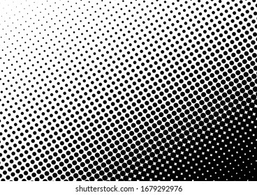 Dots Background. Fade Backdrop. Black and White Pattern. Abstract Modern Overlay. Vector illustration