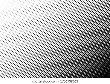 Dots Background. Fade Black and White Backdrop. Abstract Pattern. Distressed Gradient Texture. Vector illustration