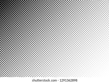 Dots Background. Fade Grunge Overlay. Vintage Texture. Points Abstract Pattern. Vector illustration
