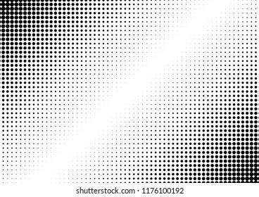 Dots Background Fade Halftone Backdrop Black Stock Vector (Royalty Free ...