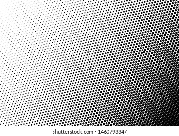 Dots Background. Fade Modern Overlay. Halftone Points Backdrop. Distressed Pattern. Vector illustration