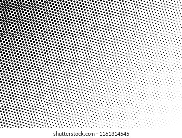 Dots Background. Fade Modern Texture. Black and White Vintage Backdrop. Gradient Pattern. Vector illustration