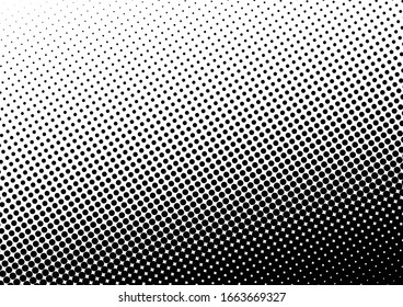Dots-Hintergrund. einfarbiger Hintergrund. Halftone Overlay. Gradient Vintage Muster. Vektorillustration
