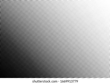 Dots-Hintergrund. Monochrome Overlay wurde ausgeblendet. Punktmuster Abstrakte moderne Textur. Vektorillustration
