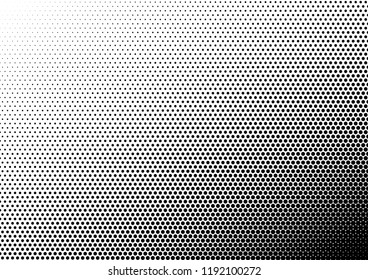 Dots Background. Fade Pattern. Distressed Halftone Texture. Gradient Overlay. Vector illustration