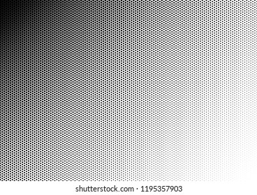 Dots Background. Fade Texture. Pop-art Abstract Pattern. Points Black and White Backdrop. Vector illustration