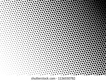 Dots Background. Gradient Halftone Overlay. Modern Texture. Distressed Grunge Pattern. Vector illustration