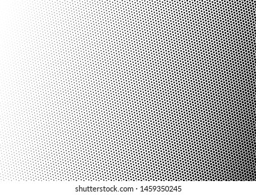 Dots Background. Gradient Pattern. Halftone Fade Backdrop. Black And White Distressed Texture. Vector Illustration