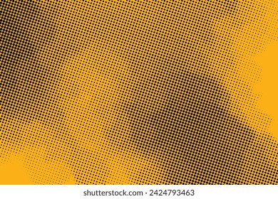Dots Background. Gradient Pattern. Halftone Fade Backdrop. Vector illustration