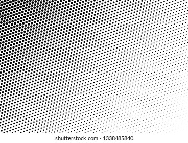 Dots Background. Gradient Points Overlay. Halftone Backdrop. Grunge Texture. Vector illustration