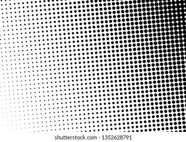 Dots Background. Grunge Backdrop. Vintage Texture. Pop-art Points Pattern. Vector illustration
