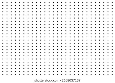  Fondo de puntos . Grunge superposición en blanco y negro. Textura de puntos. Pared abstracta minimalista de medio tono en líneas diagonales. Ilustración vectorial.