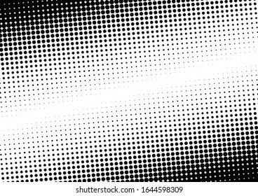Dots-Hintergrund. Grunge bedrückte Overlay. Modernes Muster. Vintage Textur. Vektorillustration