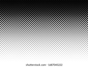 Dots Background. Grunge Pattern. Gradient Texture. Pop-art Abstract Backdrop. Vector illustration