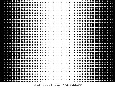 Dots Background. Grunge Texture. Pop-art Backdrop. Vintage Pattern. Vector illustration